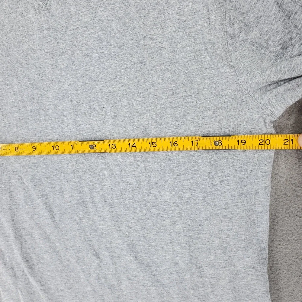Municipal Sport Utility Gear Polo Mens M Gray Collared Short Sleeve Stretch Logo